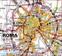 cartina spurghi Roma